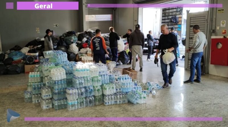Doações arrecadadas em Americana chegam às vítimas de enchentes no RS