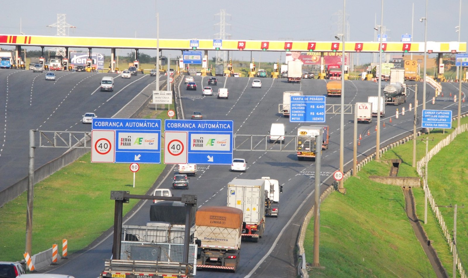 Pedágios ficarão mais caros nas rodovias da região a partir de 1º de julho