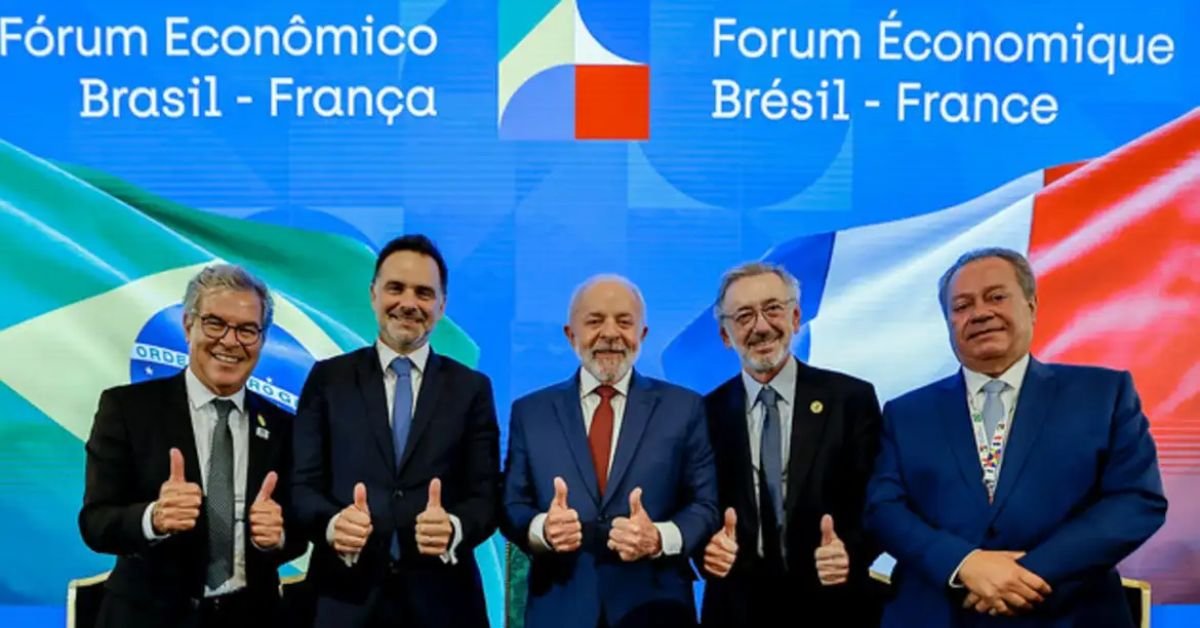 Empresários franceses prometem a Lula investir R$ 100 bi no Brasil