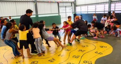 Colônia de Férias de Santa Bárbara movimenta crianças com atividades gratuitas