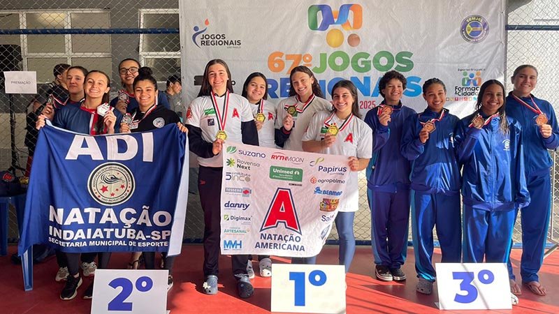 Natação e judô conquistam medalhas de ouro para Americana nos Jogos Regionais