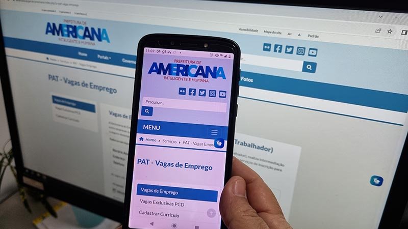 PAT de Americana disponibiliza 202 vagas de emprego