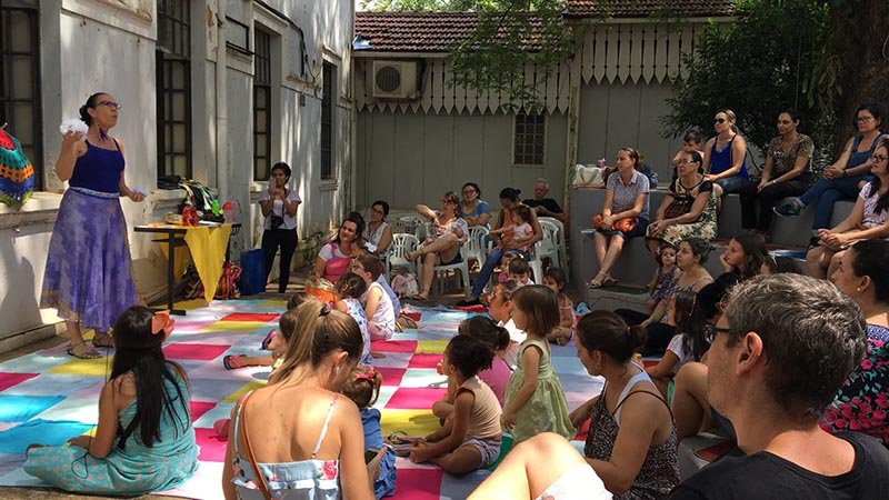 Biblioteca Municipal de Americana recebe contação de histórias