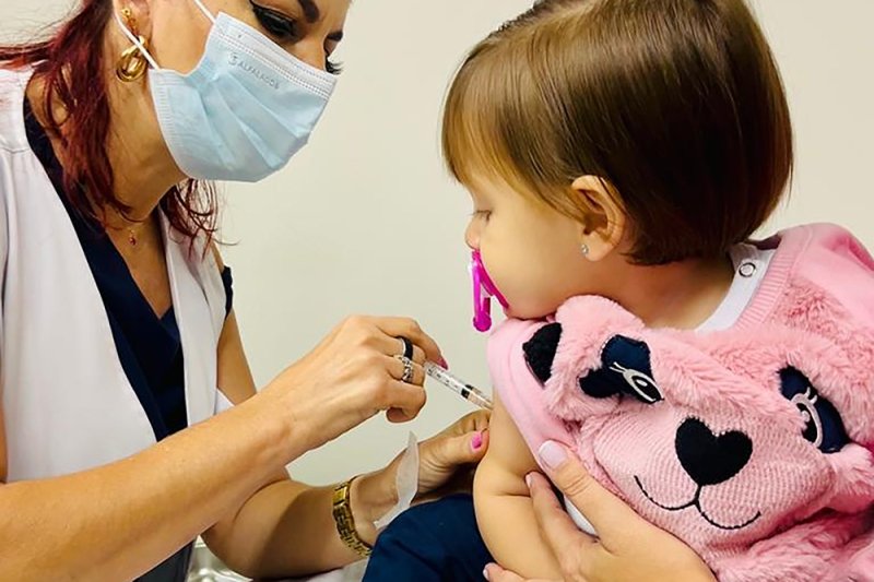 Santa Bárbara aplica “dose zero” contra o sarampo em crianças de 6 a 11 meses