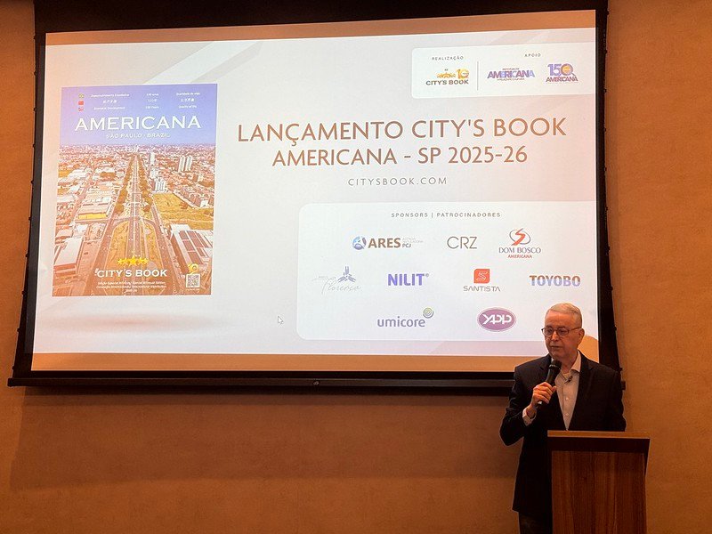 Prefeito Chico Sardelli participa do lançamento da revista City’s Book Americana