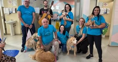 Terapia com cães e música trazem conforto a pacientes oncológicos da Unacon Americana