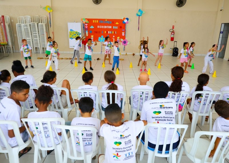 Cerca de 600 crianças dos serviços de convivência participam de programação especial em SBO