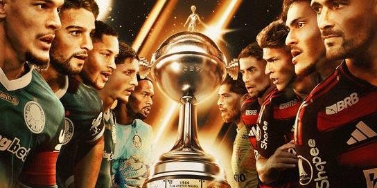 Flamengo e Palmeiras disputam 7ª final brasileira da Libertadores