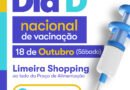 Limeira Shopping participa do “Dia D” de Vacinação