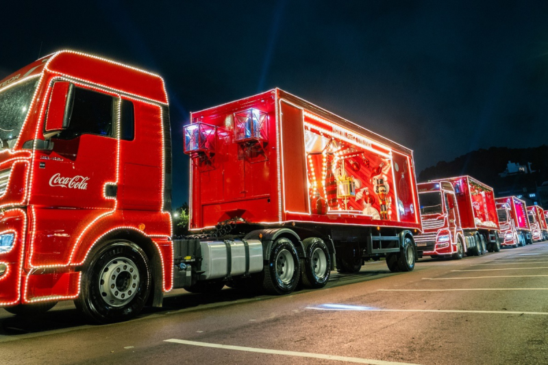 Caravana da Coca-Cola chega em Americana e Santa Bárbara no dia 19 de novembro