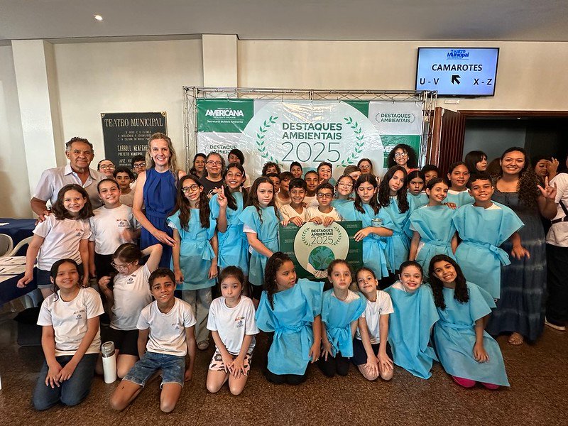 Americana faz entrega do prêmio Destaques Ambientais 2025