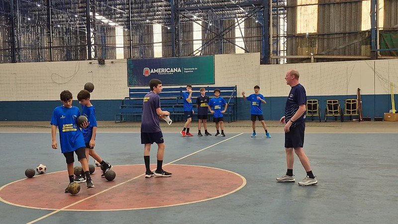 Handebol masculino de Americana realiza seletiva para novos atletas