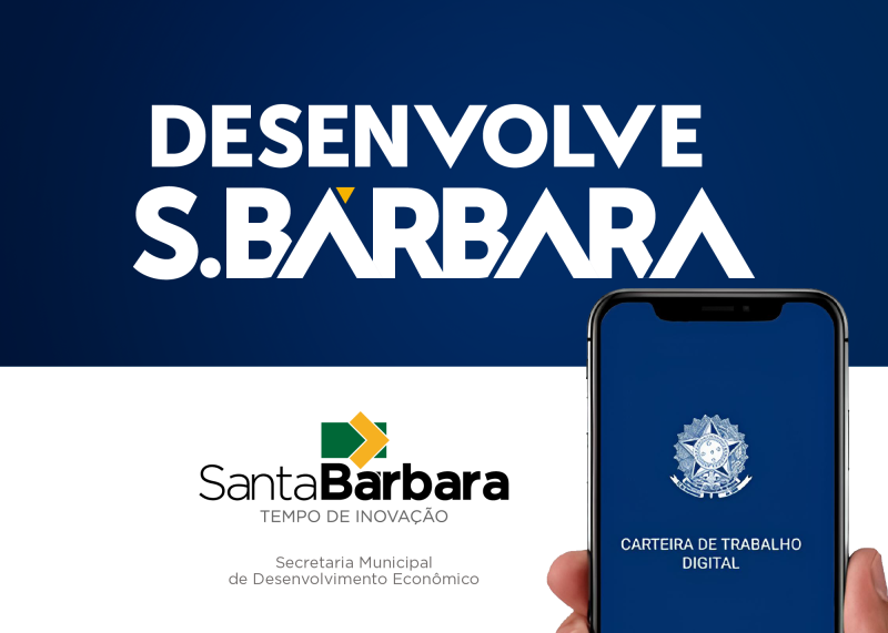 Desenvolve Santa Bárbara oferece 1.556 vagas de emprego