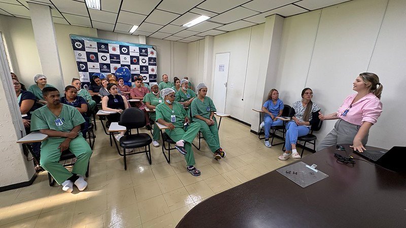 Hospital Municipal Americana promove treinamento sobre prevenção e tratamento de lesão por pressão