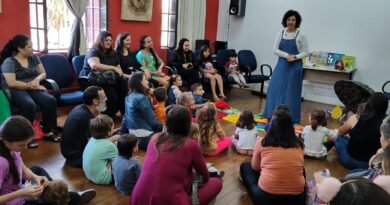 Biblioteca de Americana tem mais uma sessão de contato de histórias