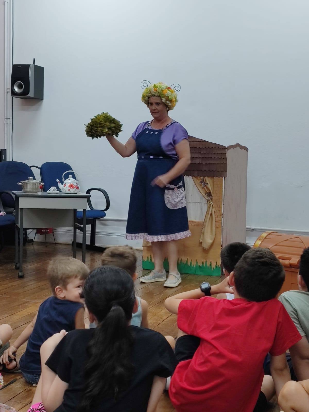 Biblioteca de Americana recebe nova sessão de contato de histórias