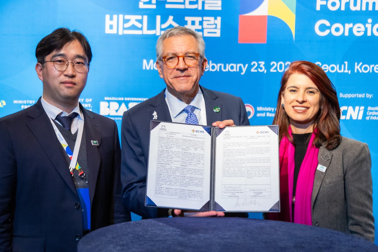 Parceria entre Brasil e Coreia do Sul estima investimento de R$ 1,1 bilhão na área da saúde