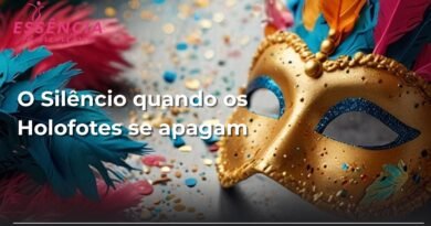 O silêncio quando os holofotes se apagam