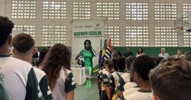 Sumaré dá largada ao Desporto Escolar 2026 em cerimônia com escolas e atletas