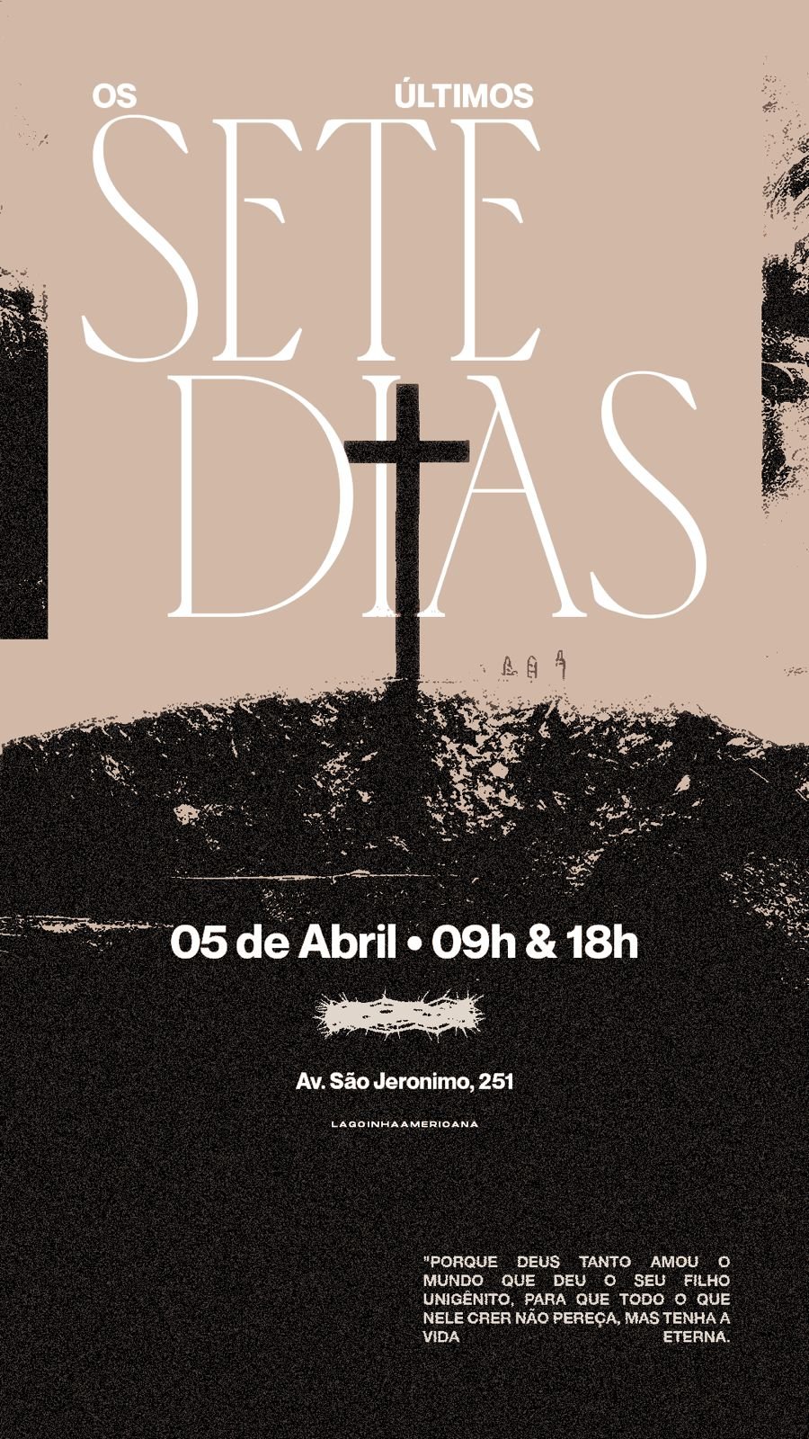 Musical de Páscoa “Os últimos sete dias” promete emocionar em Americana