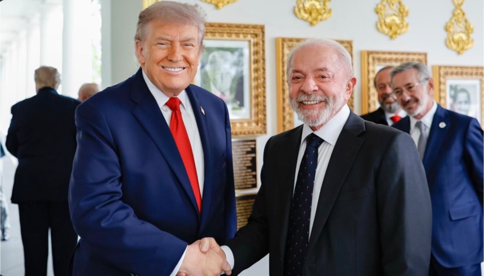 Lula e Trump orientam ministros a resolverem tarifas em 30 dias