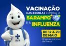 Santa Bárbara inicia estratégia de imunização contra o sarampo e a influenza nas escolas