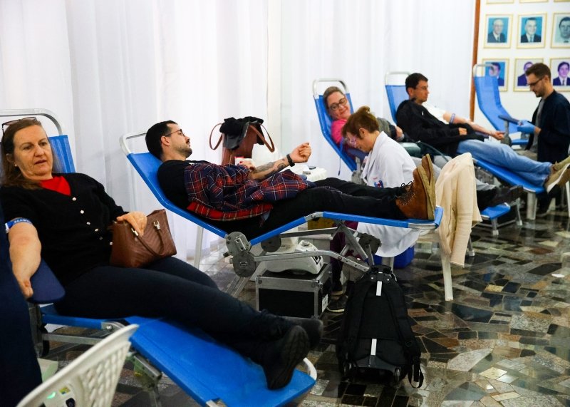 Campanha de Doação de Sangue arrecada 100 bolsas em Santa Bárbara