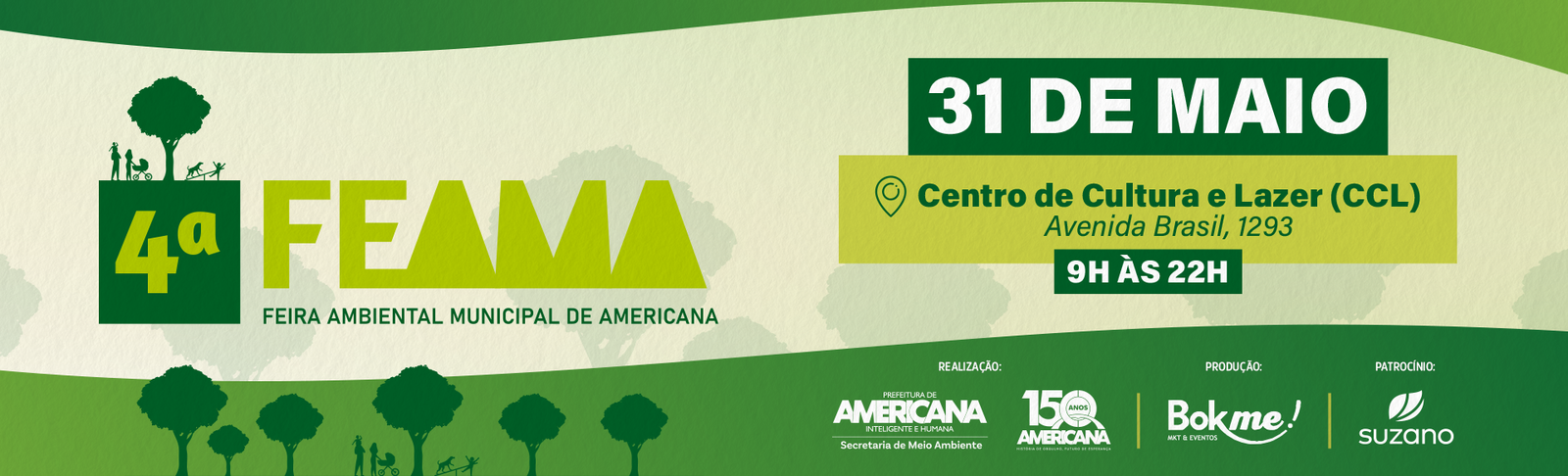 5ª FEAMA marca abertura da Semana do Meio Ambiente em Americana no dia 31 de maio