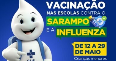 Vacinação nas Escolas em Santa Bárbara, promove estratégia de imunização contra o Sarampo e a Influenza