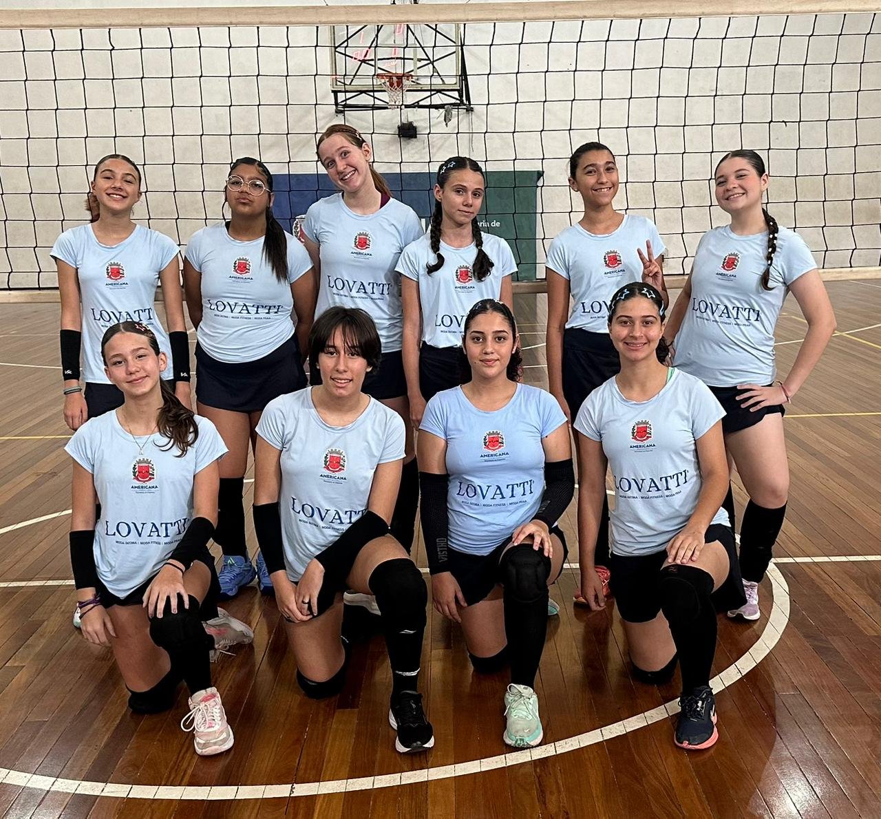 Vôlei feminino sub-13 de Americana conquista primeira vitória na Copa Itatiba