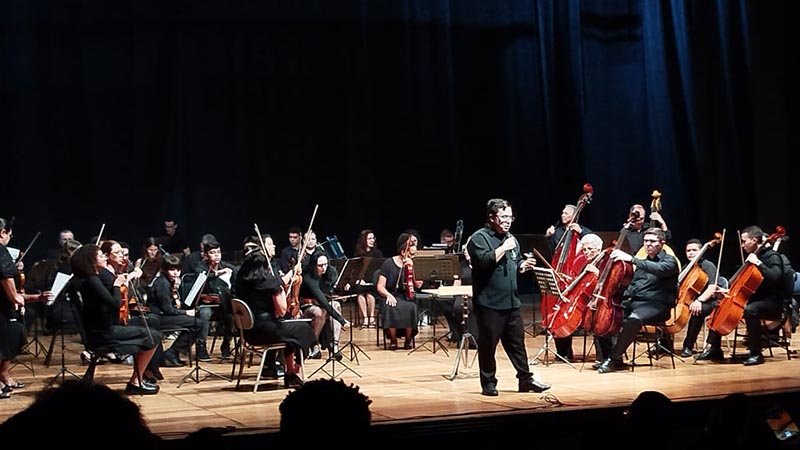Concerto reúne Coro da Escola de Música e Orquestra Filarmônica Jovem de Campinas