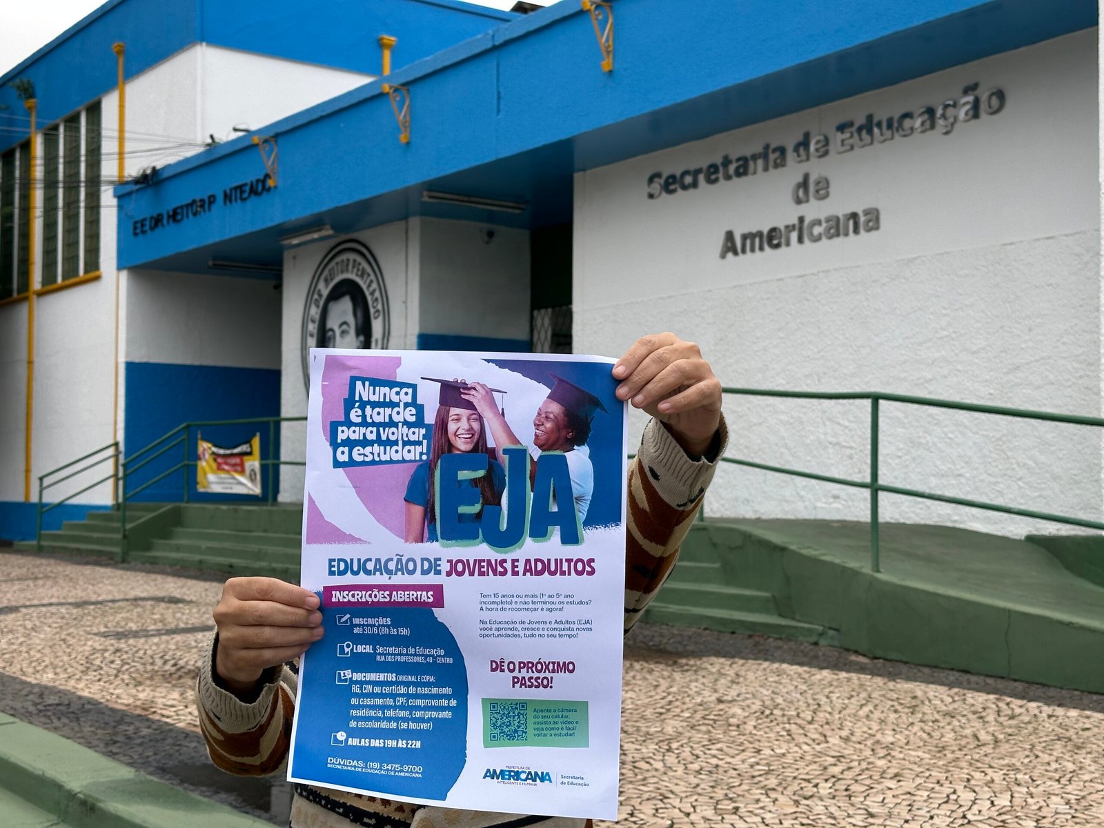 Americana abre inscrições para a EJA e lança a campanha “Aprender não tem idade”