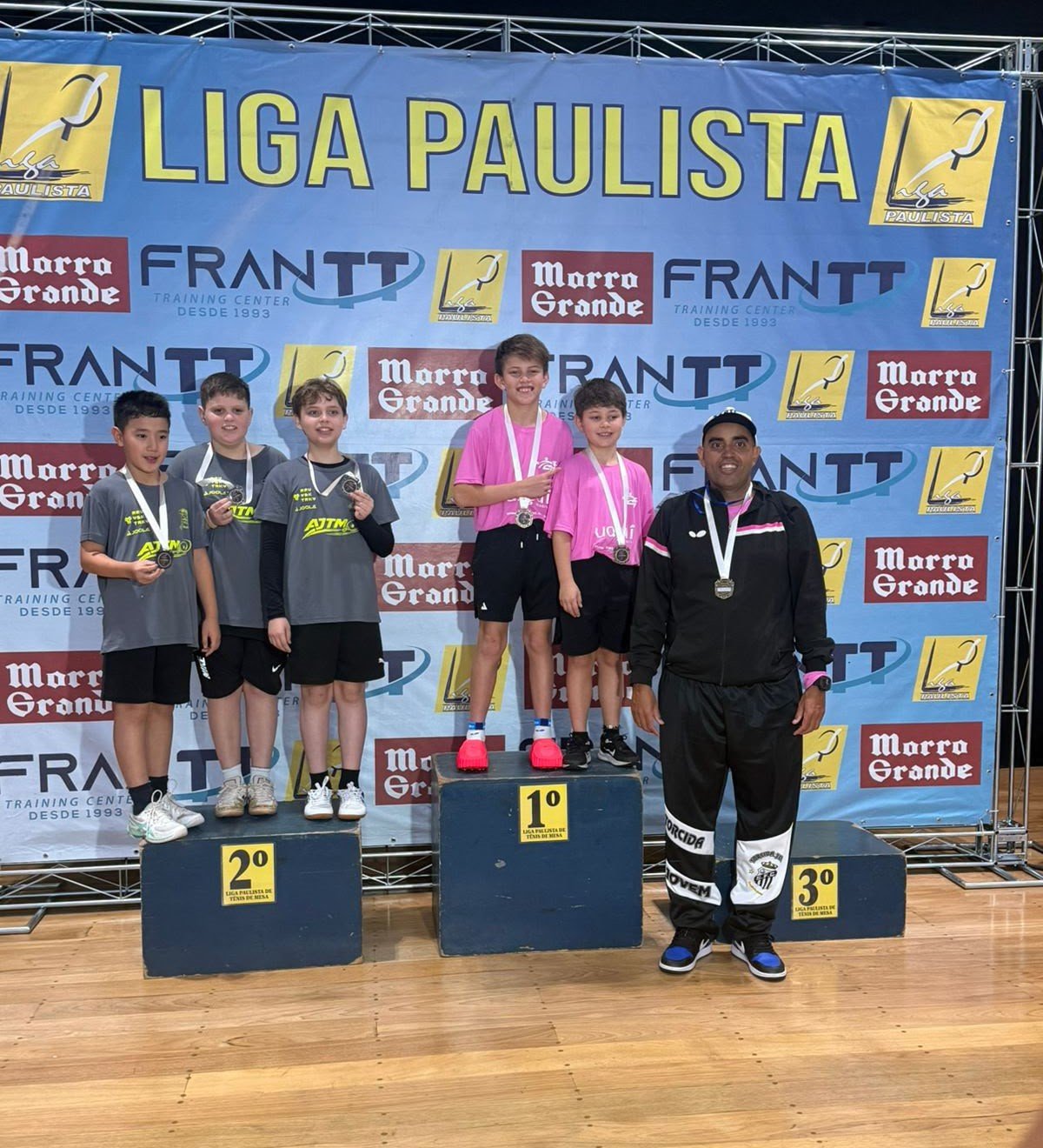 Tênis de Mesa de Americana conquista título na Liga Paulista