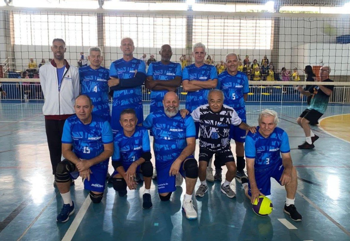 Vôlei adaptado de Americana conquista primeira vitória pela Superliga da Melhor Idade