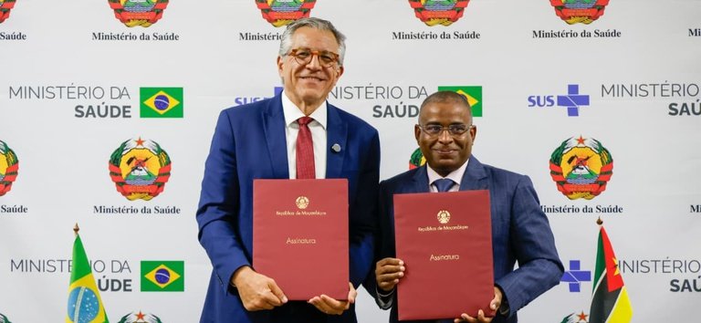 Brasil e Moçambique firmam acordos de cooperação na área da saúde