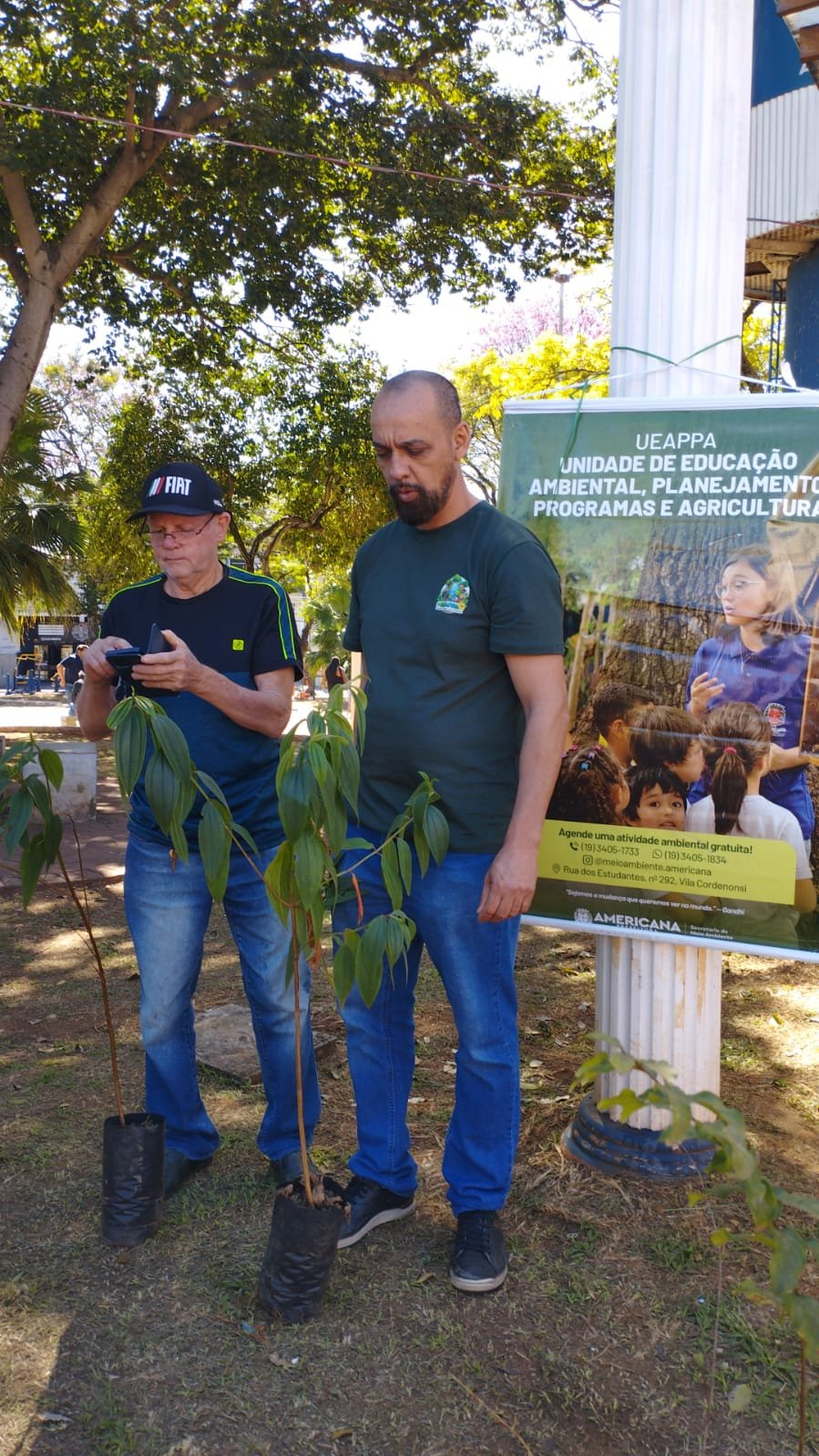 Americana promove educação ambiental e distribuição de mudas em evento na Cidade Jardim