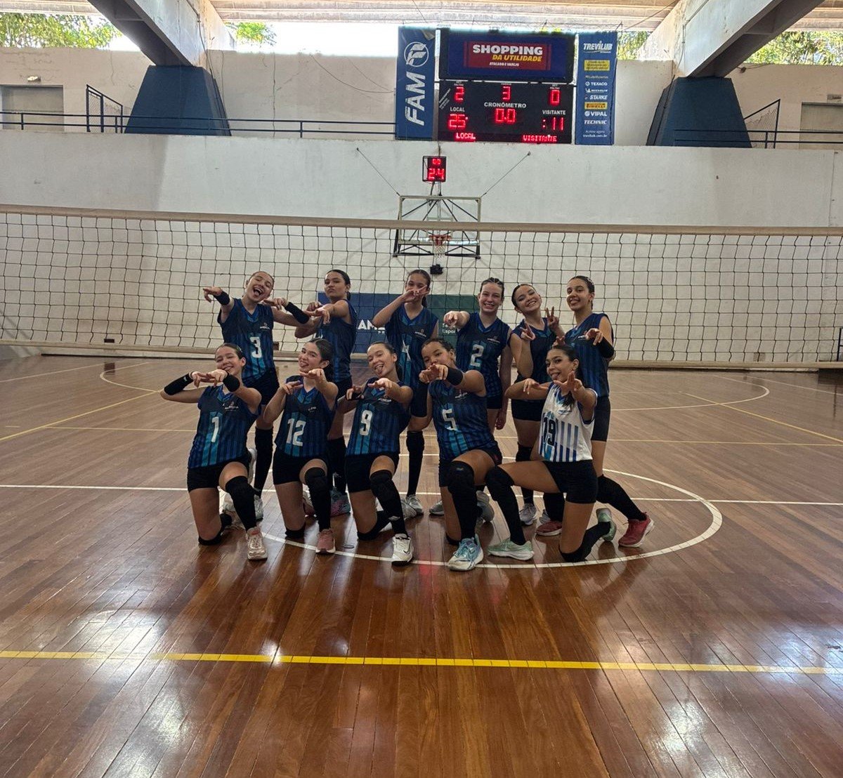 Equipe de vôlei feminino de Americana conquista primeira vitória na Liga Regional
