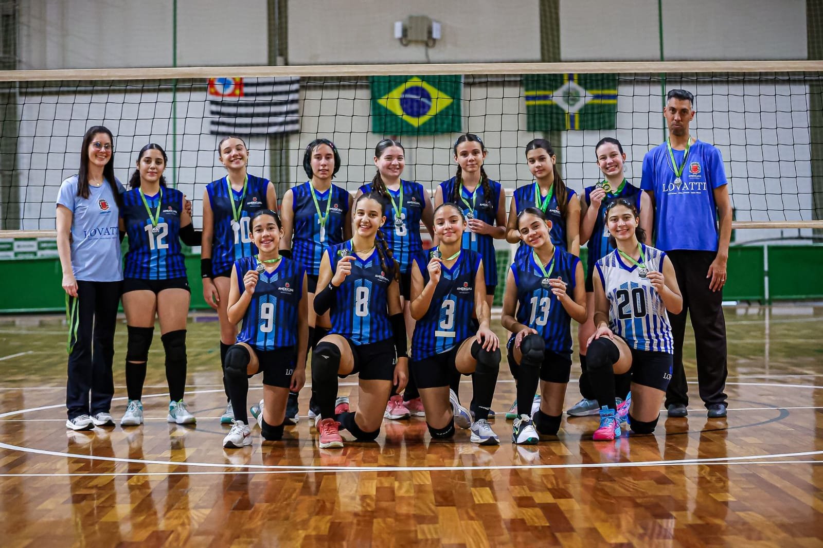 Vôlei de Americana vence no sub-19 masculino e é vice-campeão no sub-14 feminino