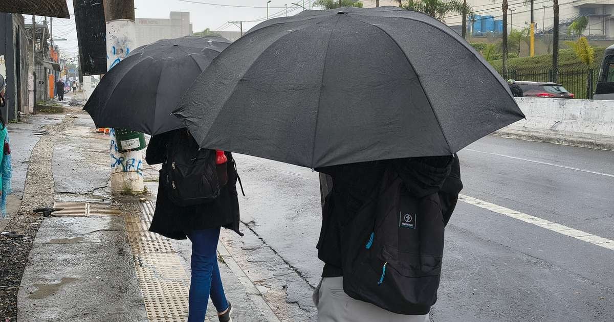Chuvas fortes predominam nas regiões Sudeste e Centro-Oeste do país