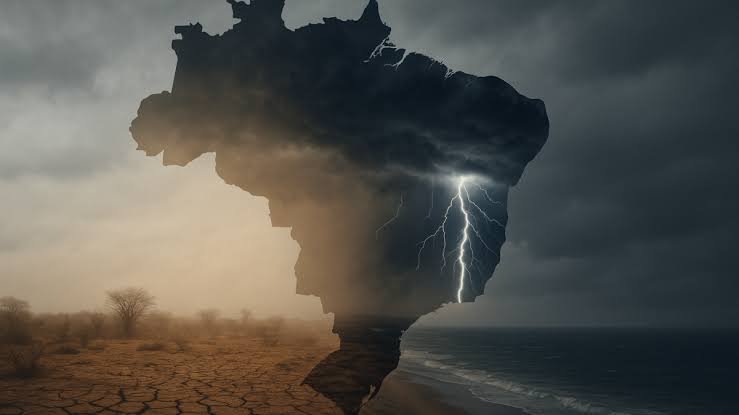 Inmet alerta para tempestades em toda a faixa leste do país