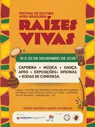 Festival de Cultura Afro-Brasileira de Americana ocorre em 19 e 20 de novembro